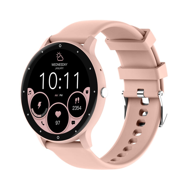 Ceas smartwatch si bratara fitness TechONE™ ZL02, Roz