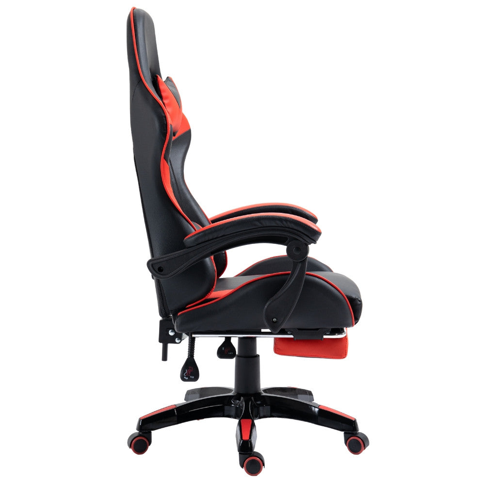 Scaun Gaming Ergonomic KD Home ShadowStrike X2, Rosu