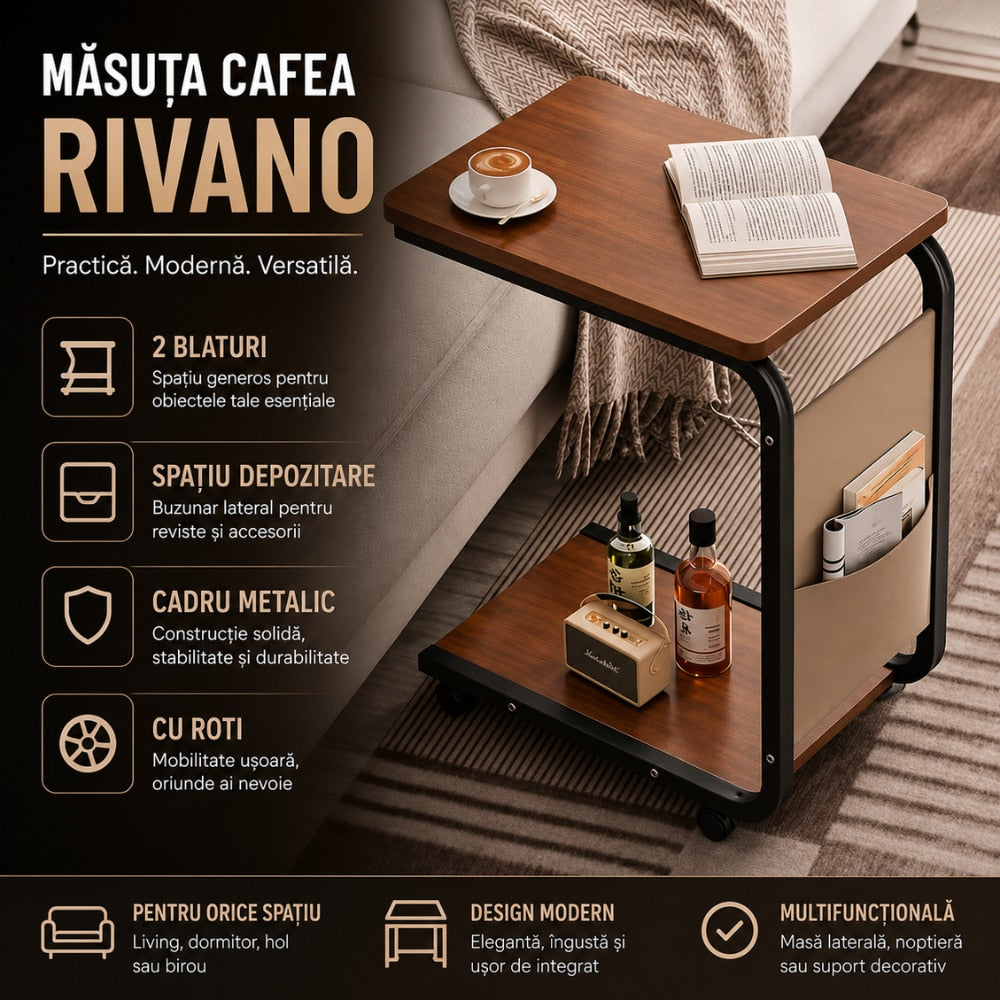 Masuta Cafea KD Home Rivano
