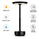 Lampa Led de Masa Huerler MoonGlow, Negru