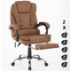 Scaun De Birou Directorial Ergonomic KD Home® ErgoLux Prime, Maro
