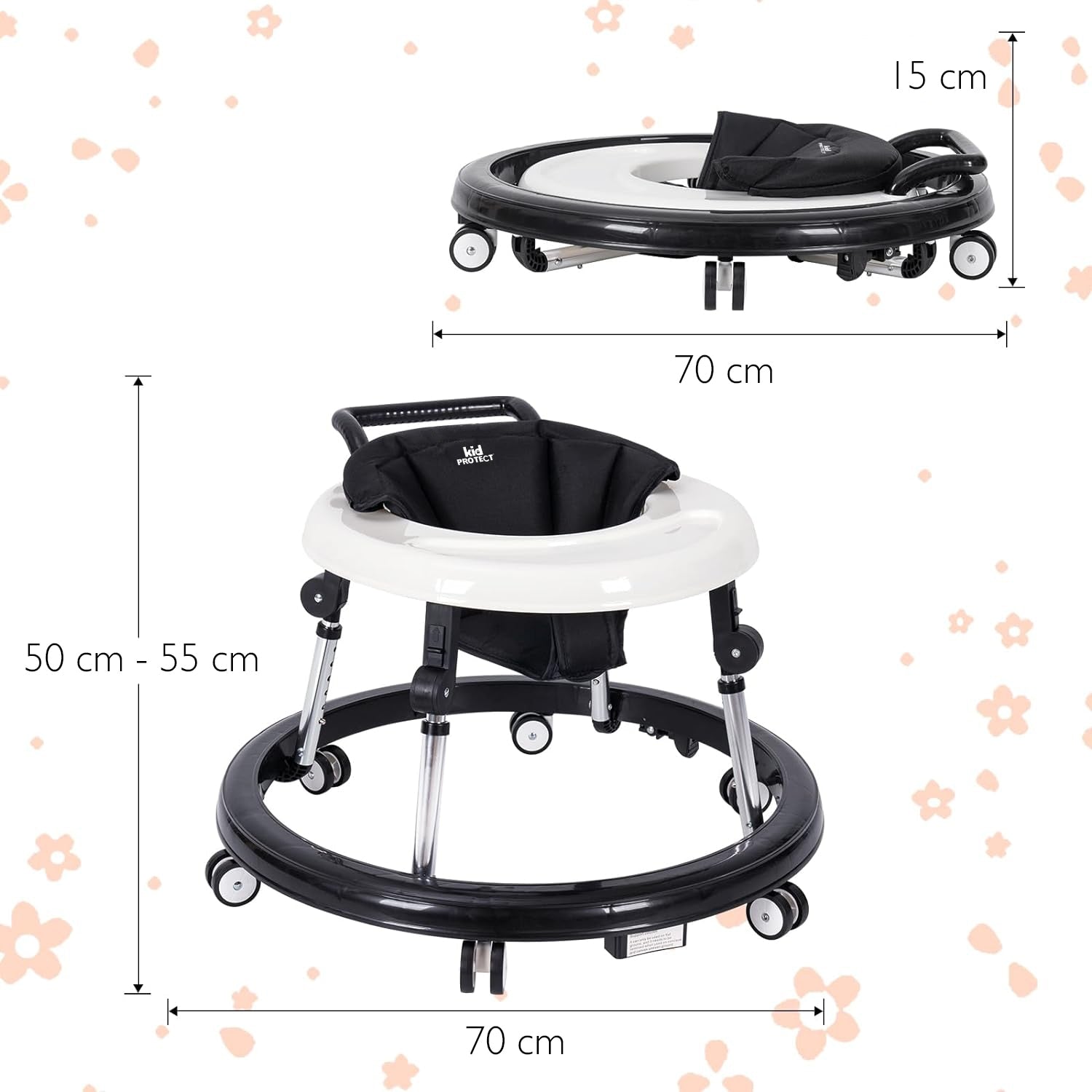 Premergator Copii 3 in 1 Reglabil 9 Trepte KidProtect® King Walker
