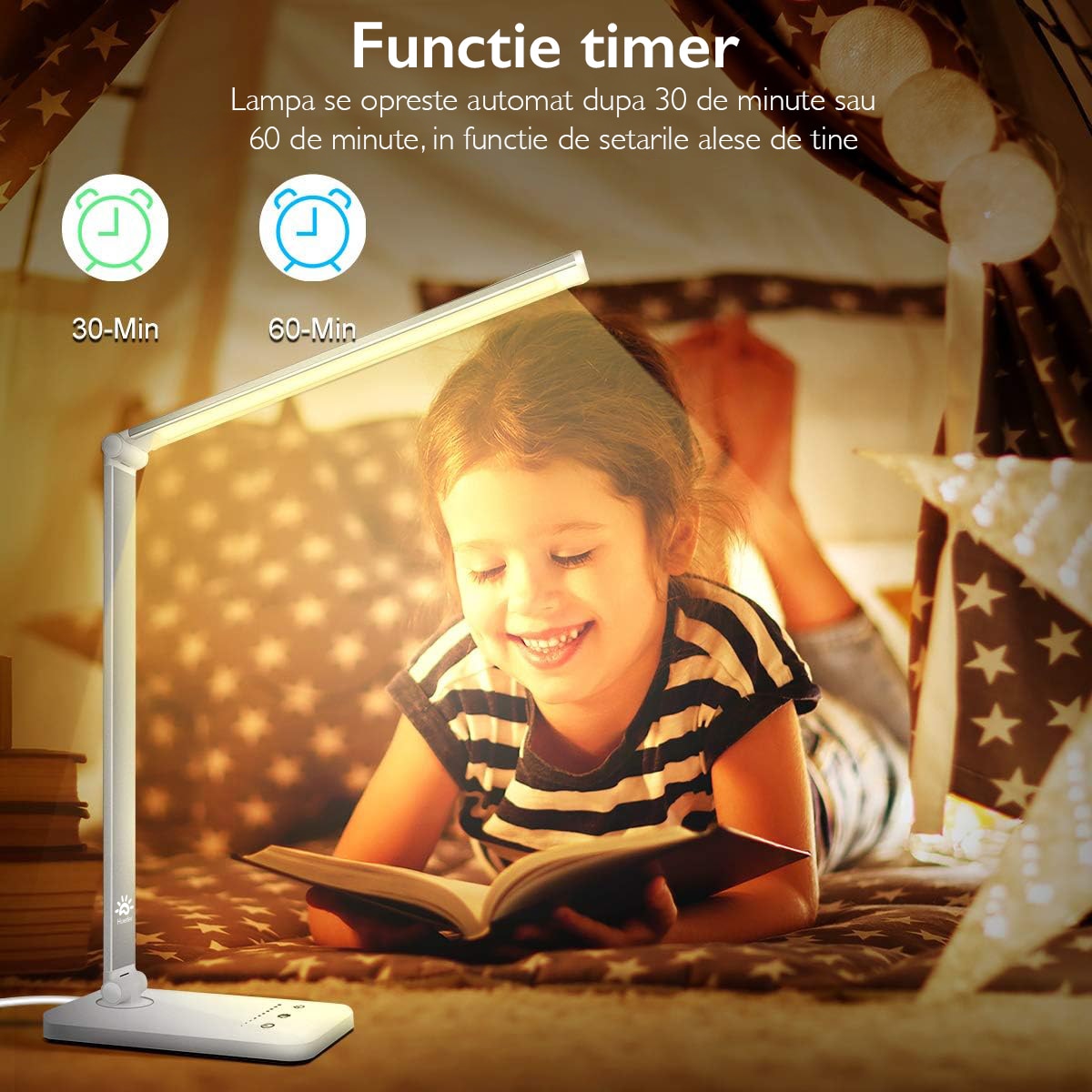 Lampa De Birou LED Huerler® Noby