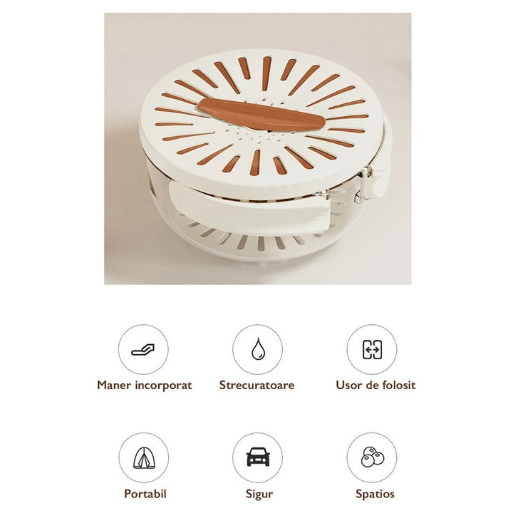 Strecuratoare KD Home® Drain Pro, Alb