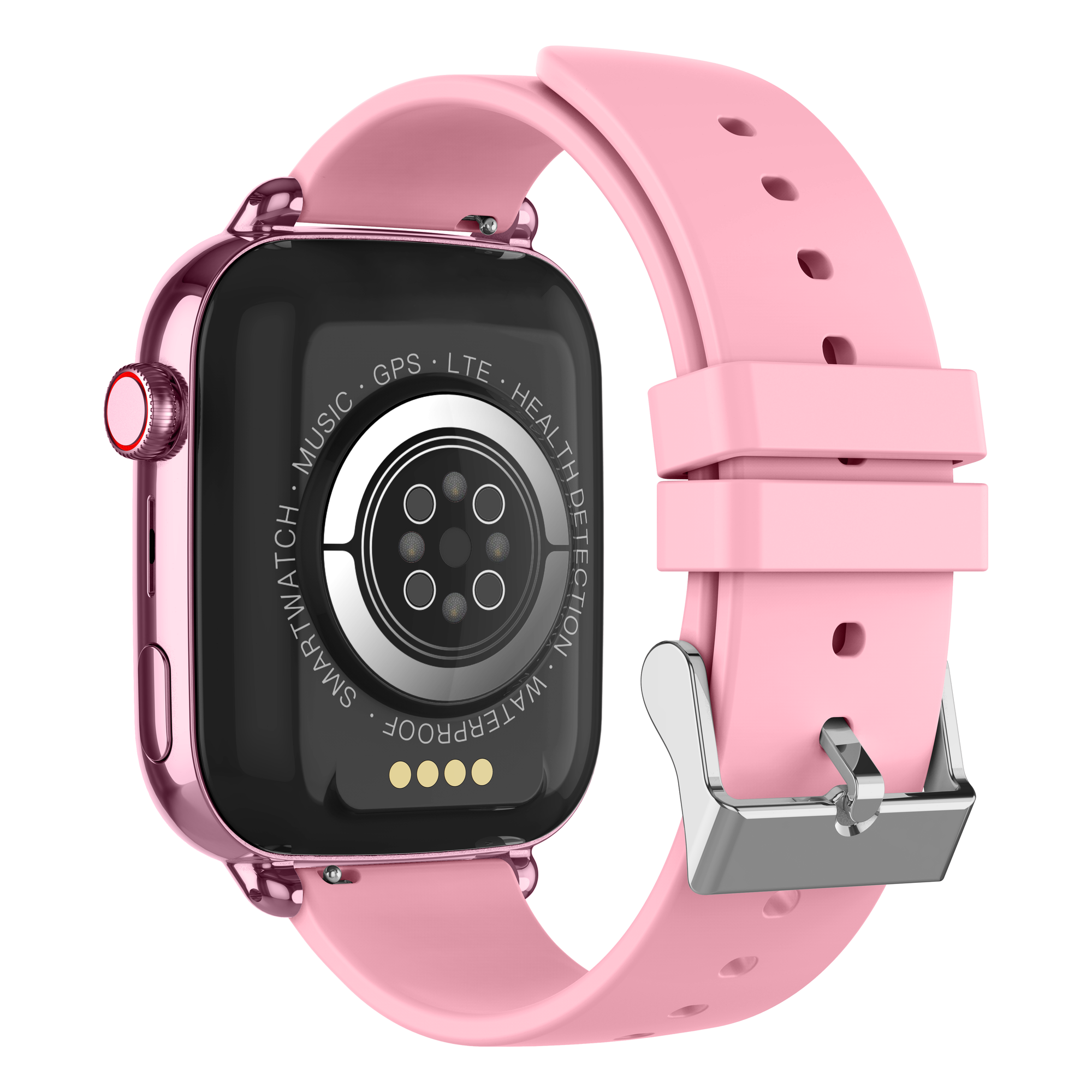 Ceas Smartwatch GPS Copii Cu Localizare Si Telefon Techone TrackMe KT34, Roz