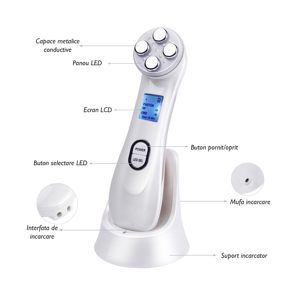 Aparat pentru intinerirea pielii 5 in 1 Horigen™ Photon Skin