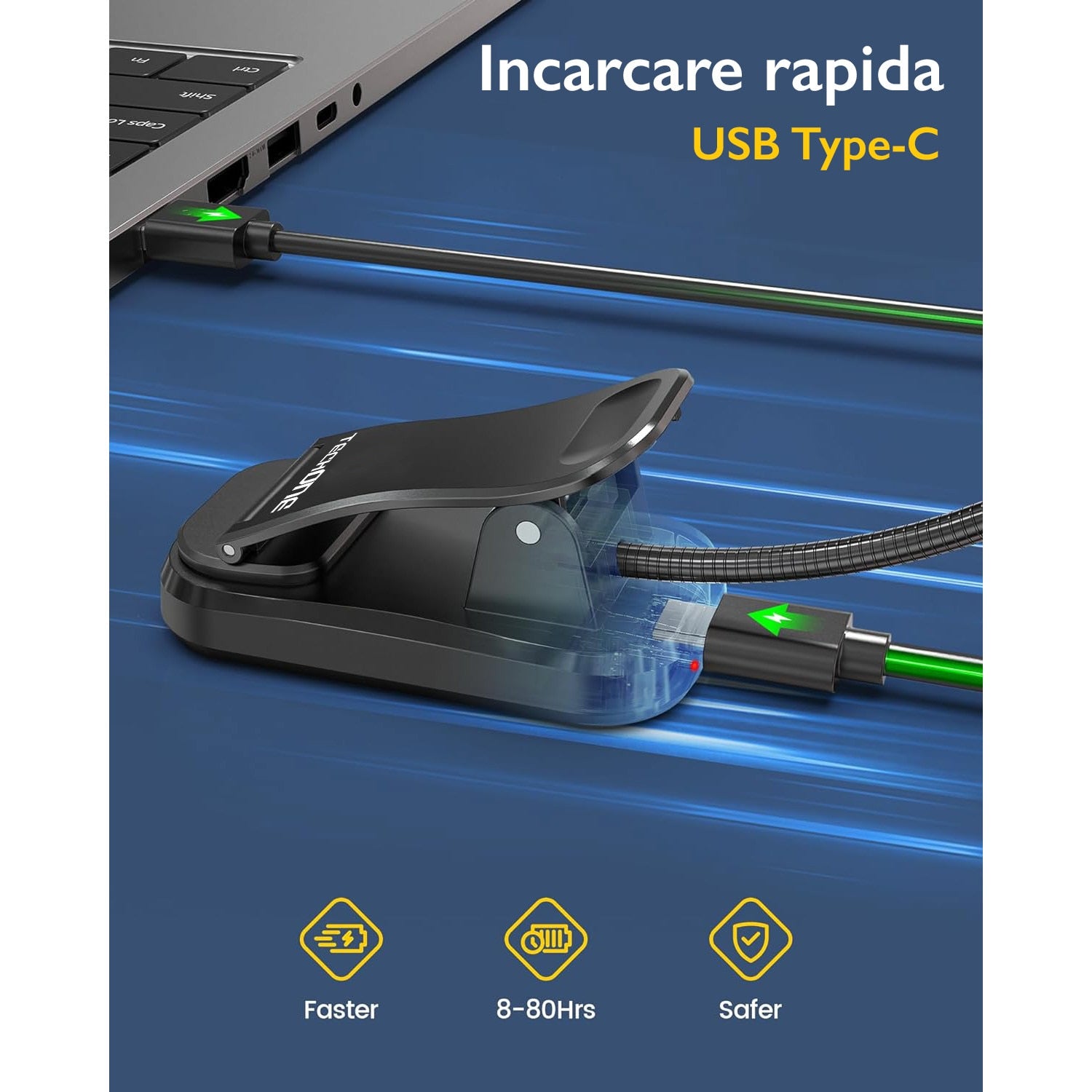 Lampa Pentru Citit Carte Techone® Reader Buddy