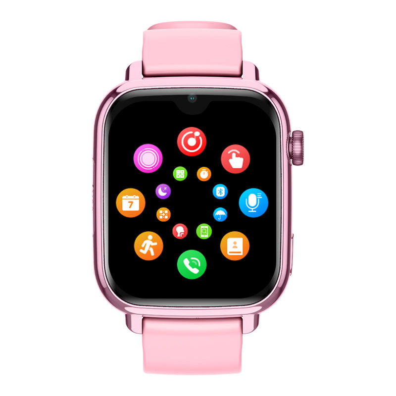 Ceas Smartwatch GPS Copii Cu Localizare Si Telefon Techone TrackMe KT34, Roz