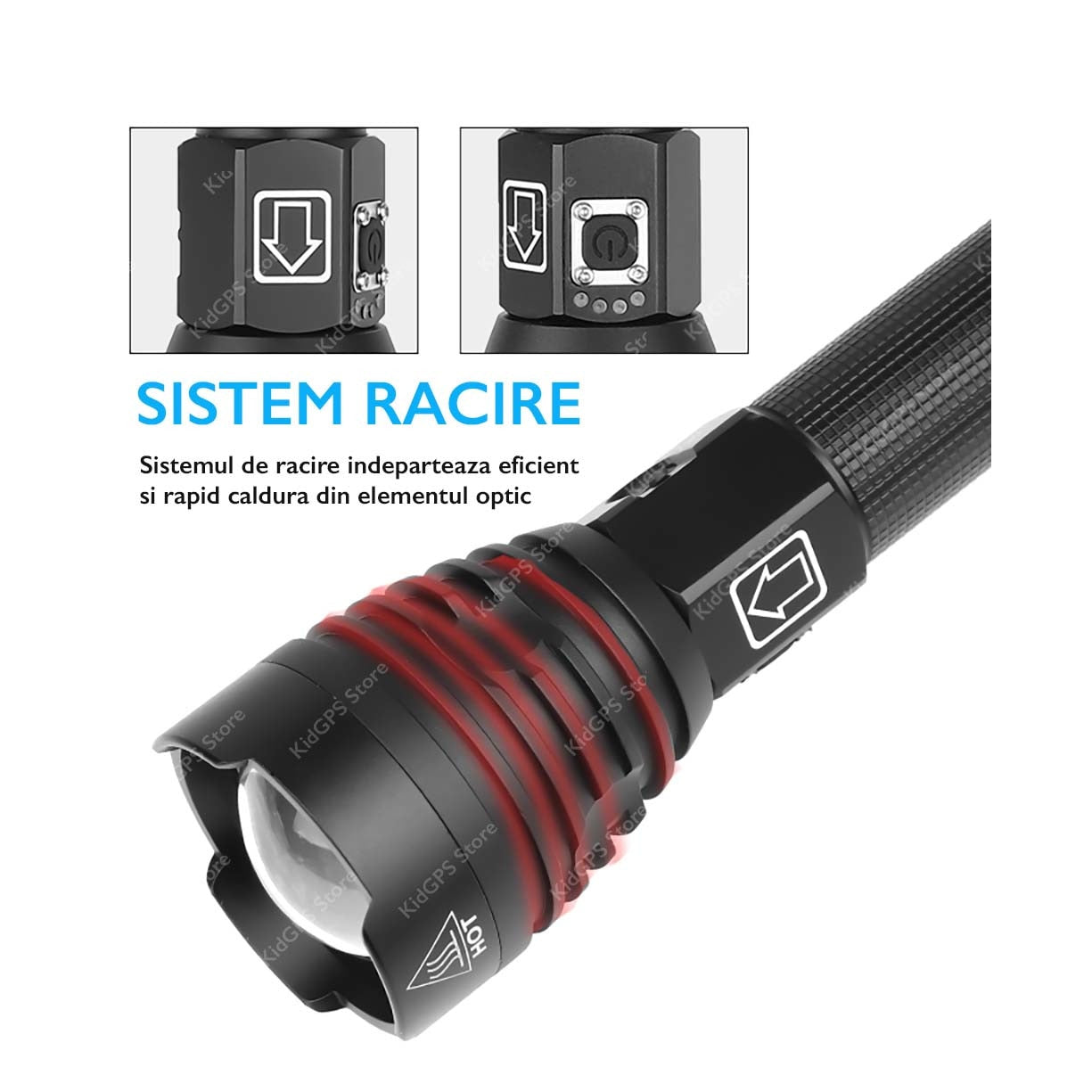 Lanterna tactica LED Techone® SK1905