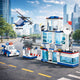 Set de Constructie cu Piese Tip Blocuri Constructie MiniBric Swat Station