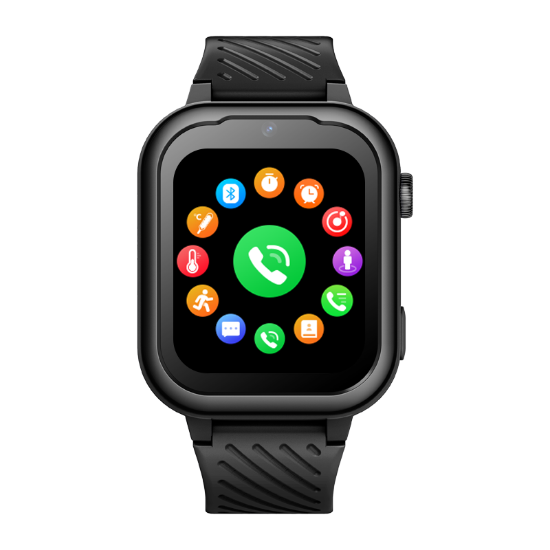 Ceas Smartwatch GPS Copii cu Localizare si Telefon Techone® FG60 Pro+, Negru
