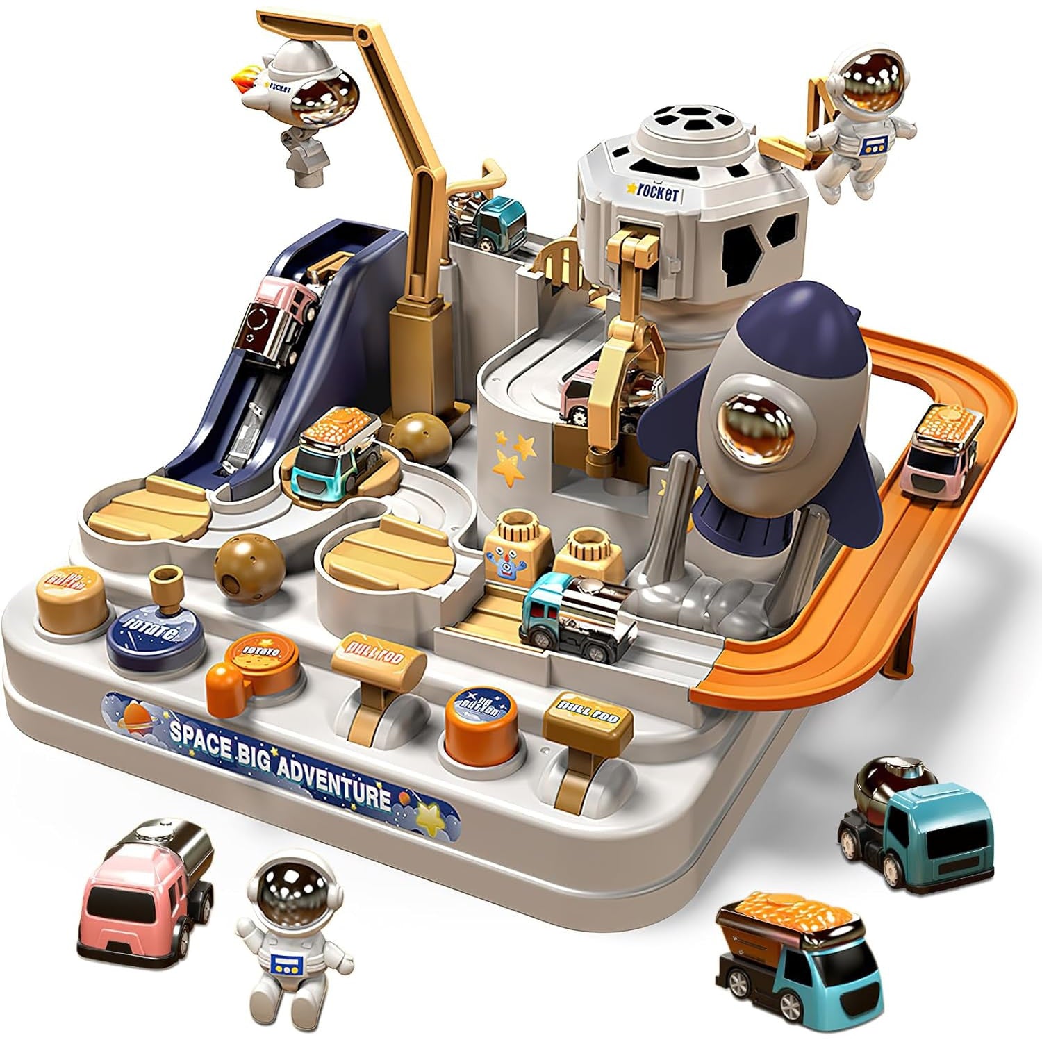 Set Jucarie Interactiva Circuit de Curse KidProtect Space Track