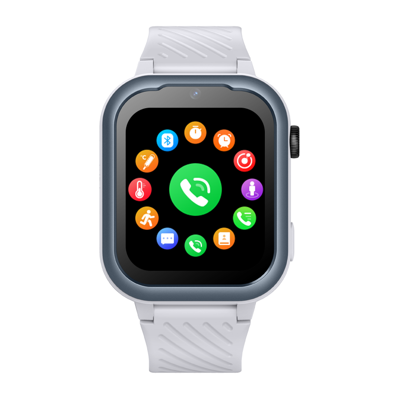 Ceas Smartwatch GPS Copii cu Localizare si Telefon Techone® FG60 Pro+, Argintiu