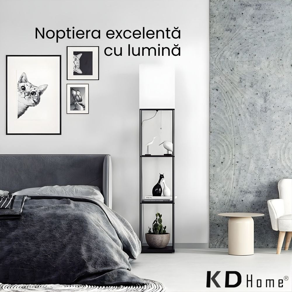 Lampadar Dreptunghiular KD Home LumiEdge
