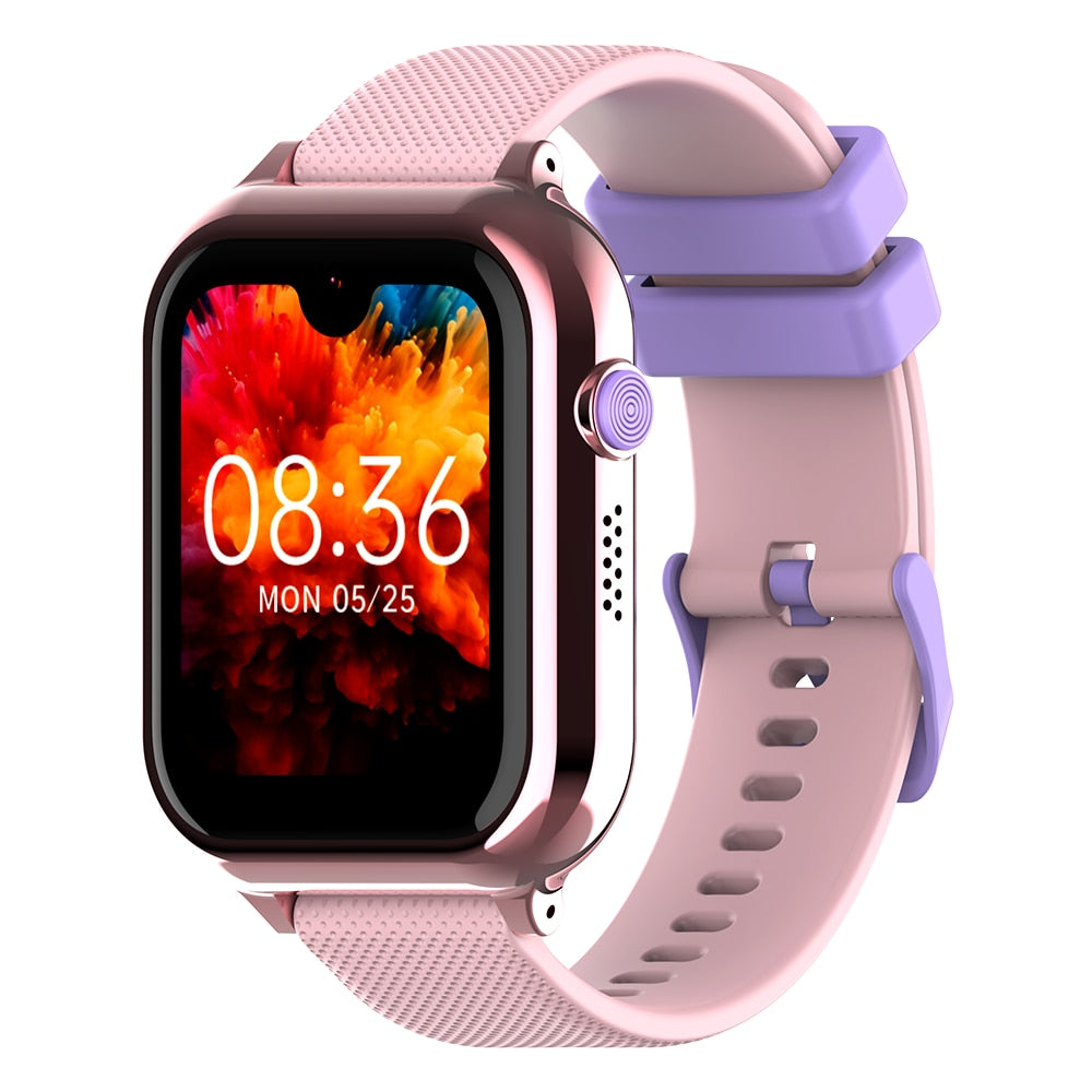 Ceas Smartwatch Copii Si Telefon Techone KT38, Roz