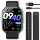 Ceas Smartwatch Barbati TechONE VitaSense Pro, Negru