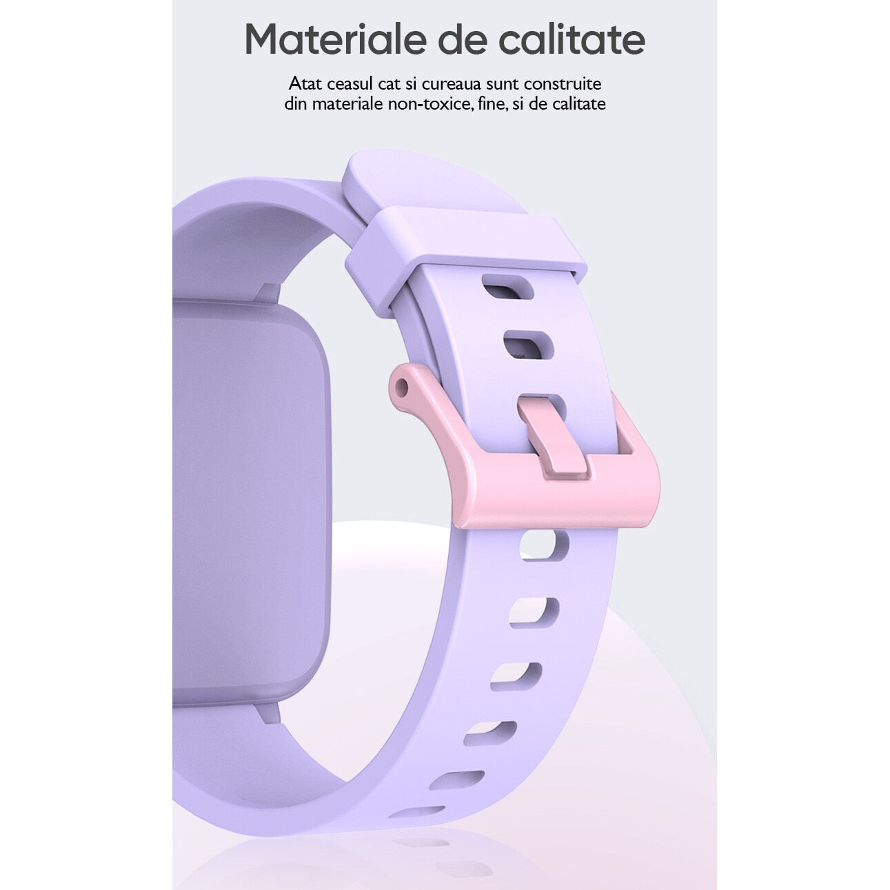Ceas smartwatch copii Techone® Y90 Pro Plus+, Albastru