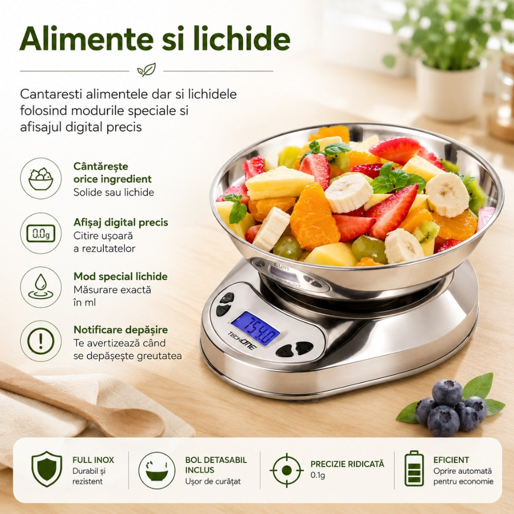 Cantar De Bucatarie Profesional Techone Kitchen Master