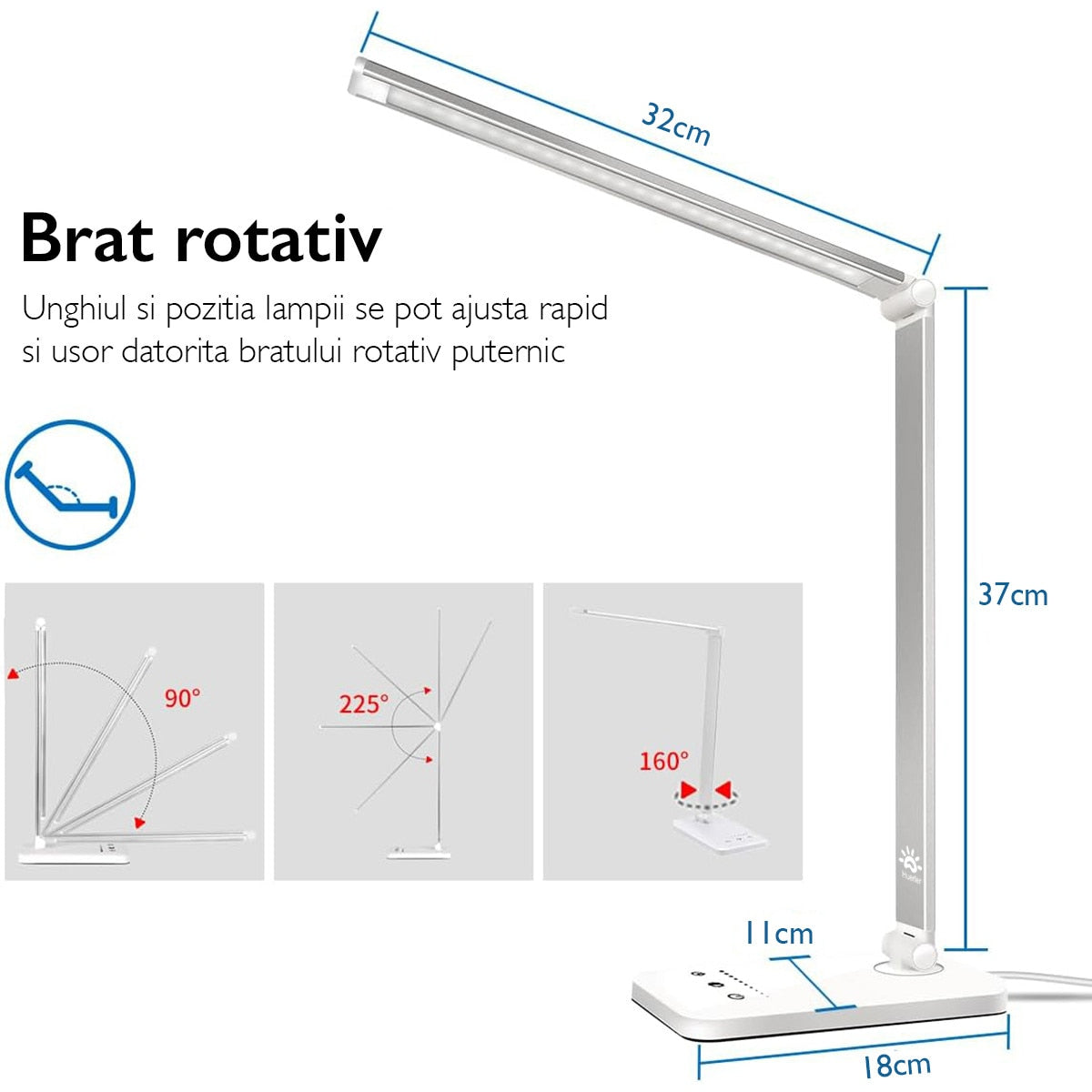 Lampa De Birou LED Huerler® Noby
