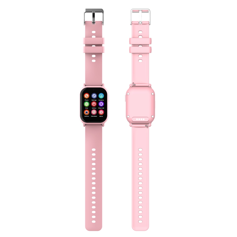 Ceas Smartwatch GPS Copii Cu Localizare Si Telefon Techone™ TinyTracker CT22 Pro, Roz