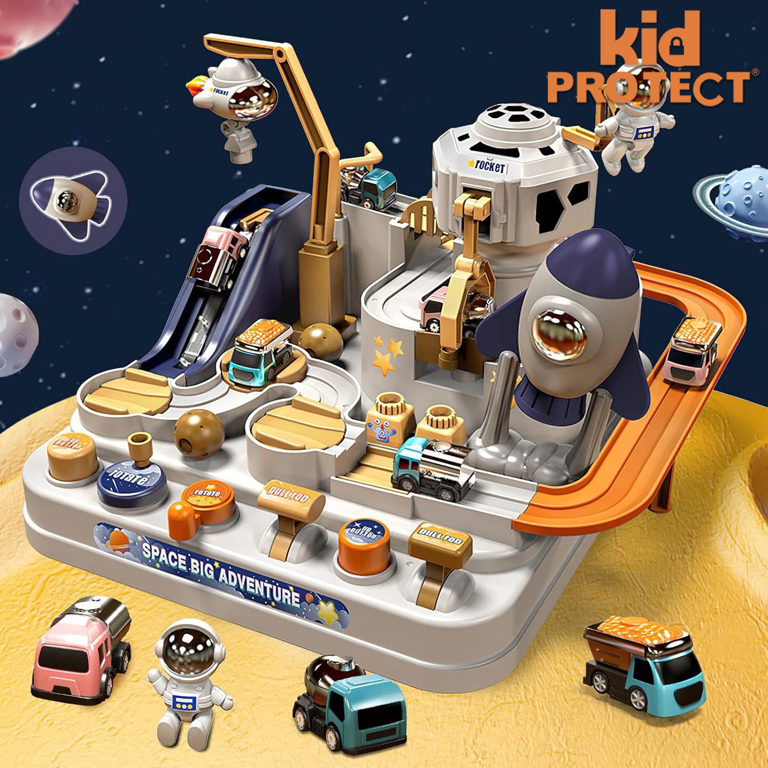 Set de Constructie cu Piese Tip Lego 8 in 1 Kidprotect NavalForge