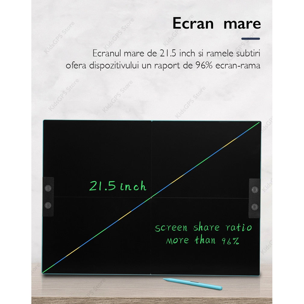Tableta de scris si desenat color dubla Techone® Draw Pro 21 inch