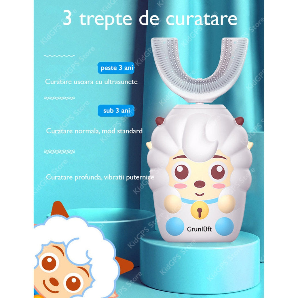 Periuta de dinti pentru copii Grunluft® Mini U