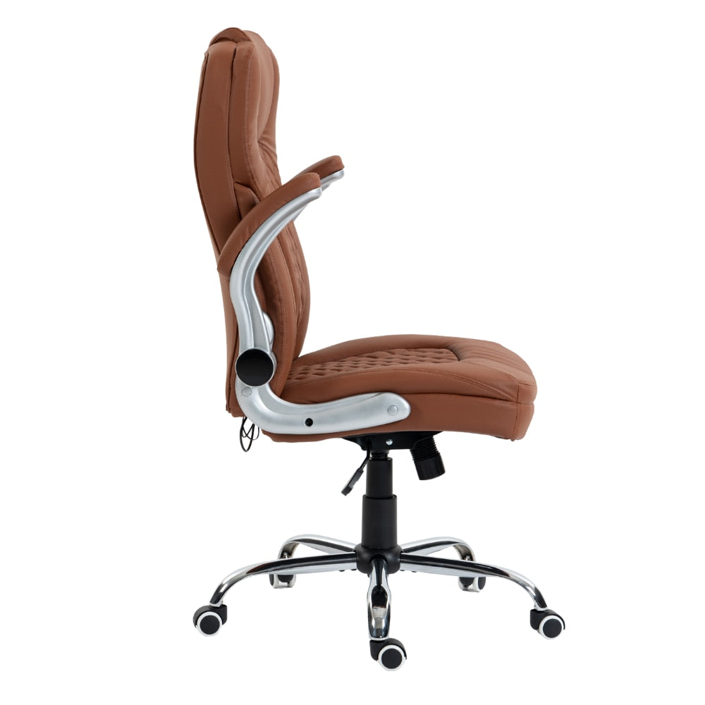 Scaun de Birou Directorial Cu Masaj KD Home Prime Office, Maro