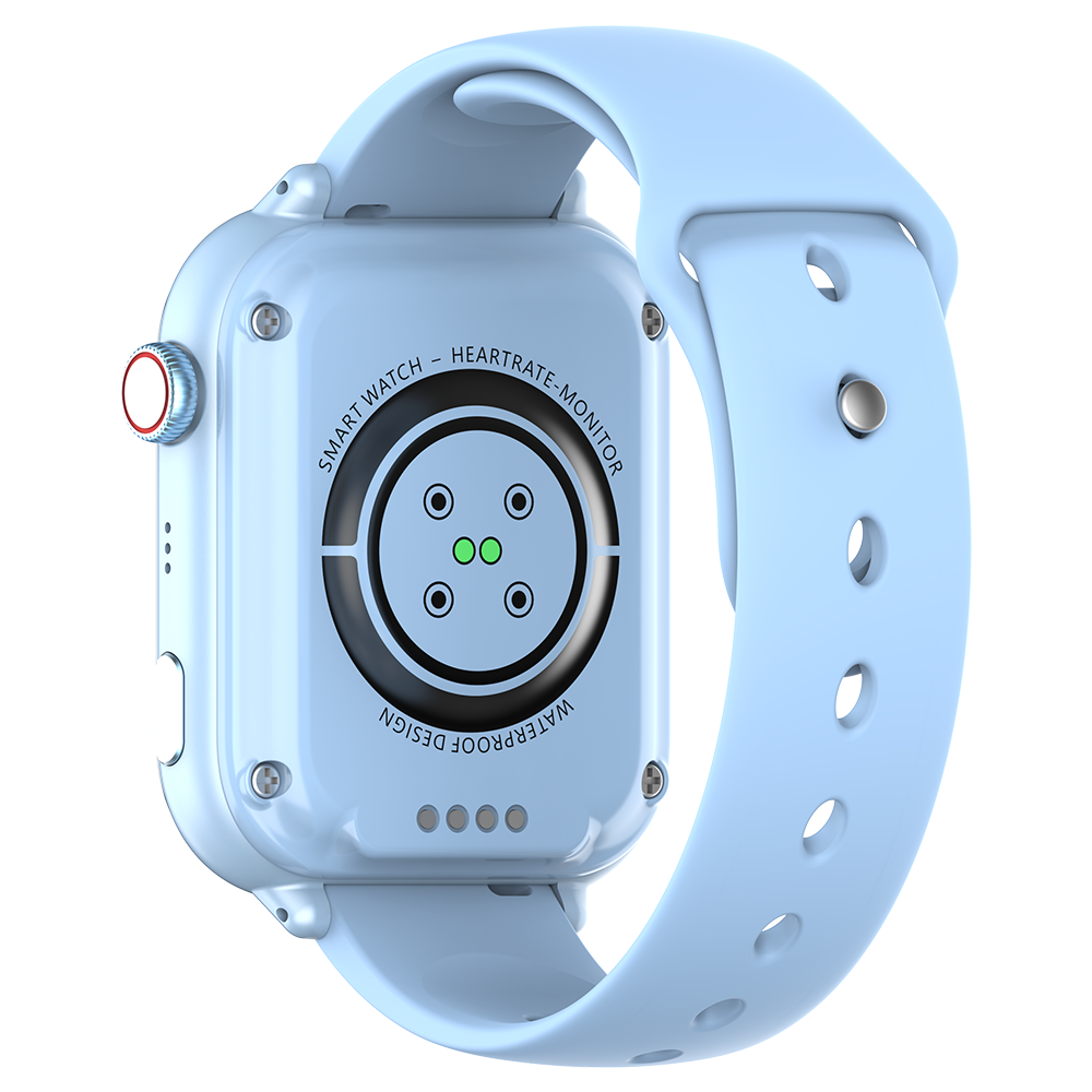 Ceas Smartwatch GPS Copii Cu Localizare Si Telefon Techone KT37, Albastru