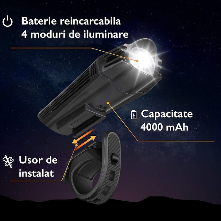 Set Far si Stop Bicicleta Huerler® Lightly