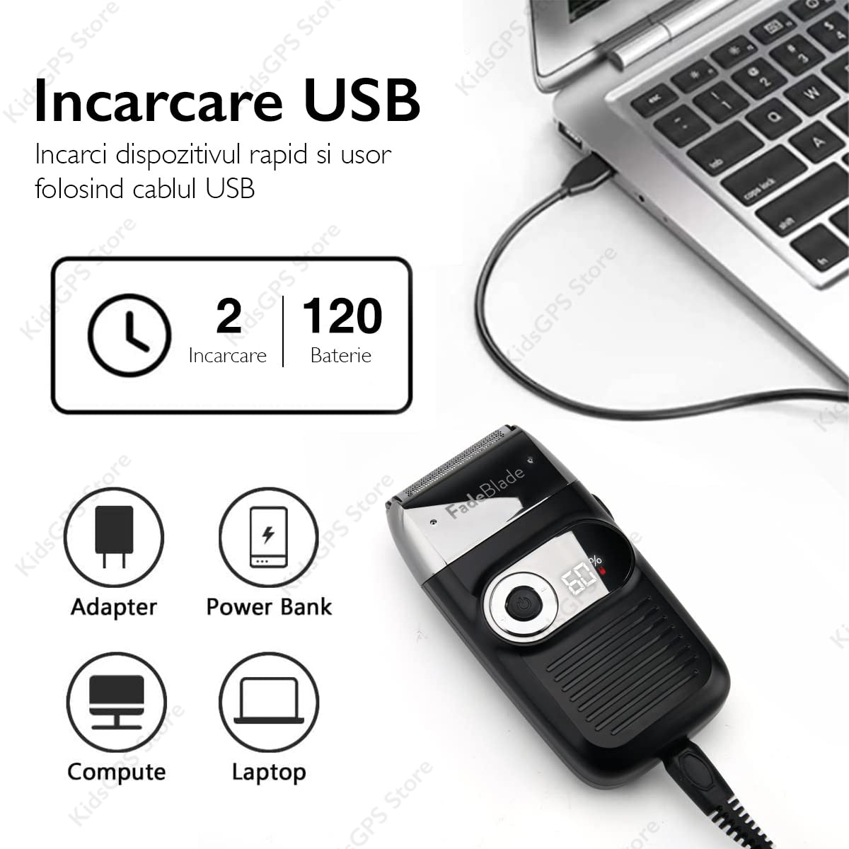 Aparat de ras electric FadeBlade® SH-7175