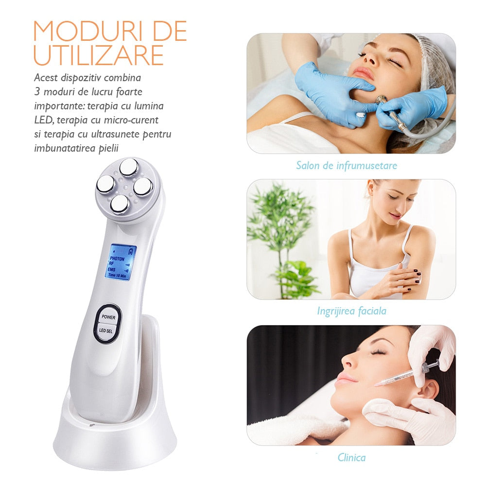 Aparat pentru intinerirea pielii 5 in 1 Horigen™ Photon Skin