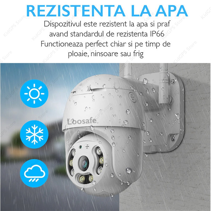Camera de supraveghere video WIFI Loosafe® 80HS Eagle