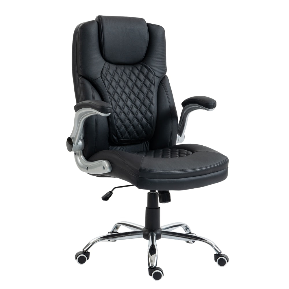 Scaun de Birou Directorial Cu Masaj KD Home Prime Office, Negru