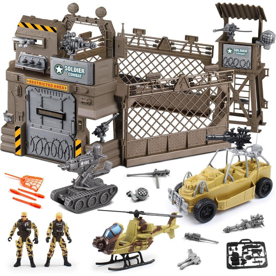 Set Militar de Jucarie Pentru Copii KidProtect Battle Fortress Command
