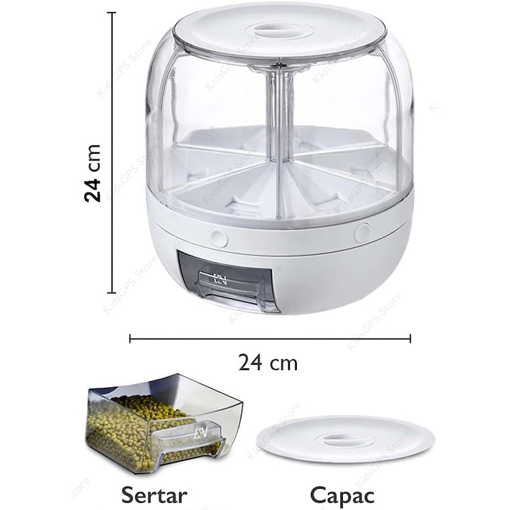 Cutie alimentara bucatarie KD Home® Storage Pro L