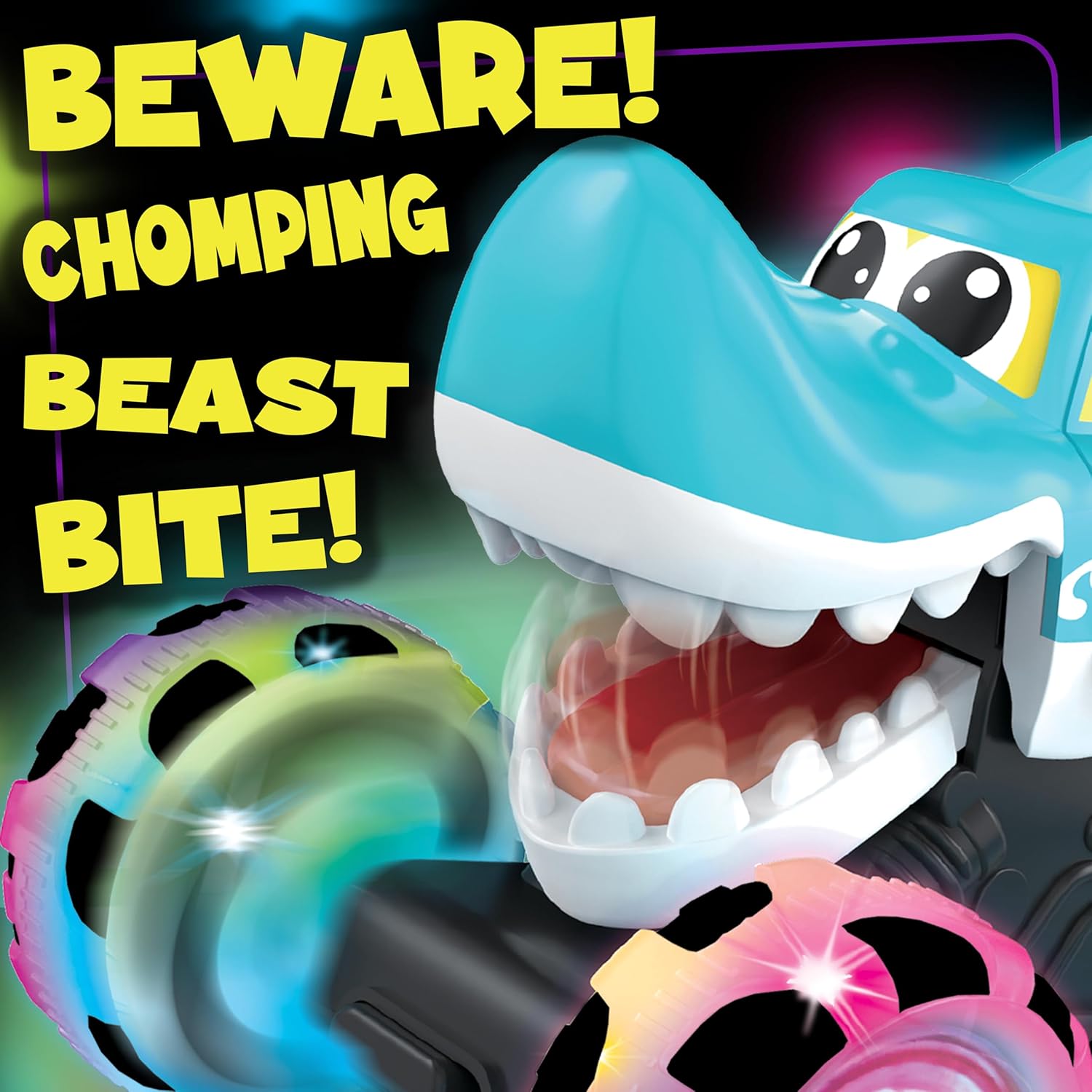 Set Masinute Pentru Copii, KidProtect Monster Wheely
