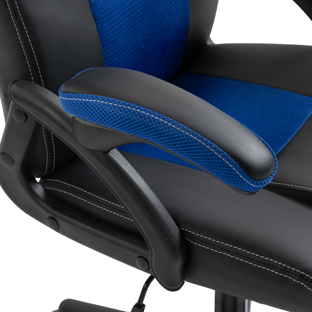 Scaun de Birou si Gaming Pentru Copii KD Home Prime Starter, Negru/Albastru