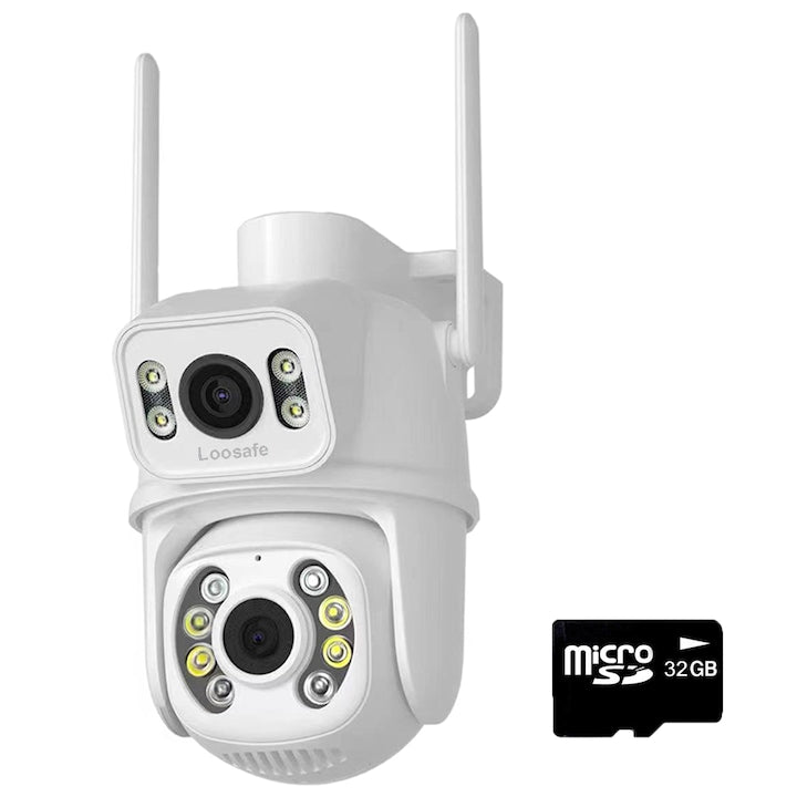 Camera de supraveghere dubla WIFI Loosafe® Master Eye