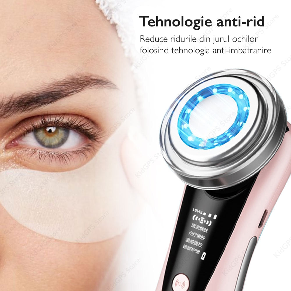 Aparat pentru ingrijire faciala 5 in 1 Horigen™ W-618