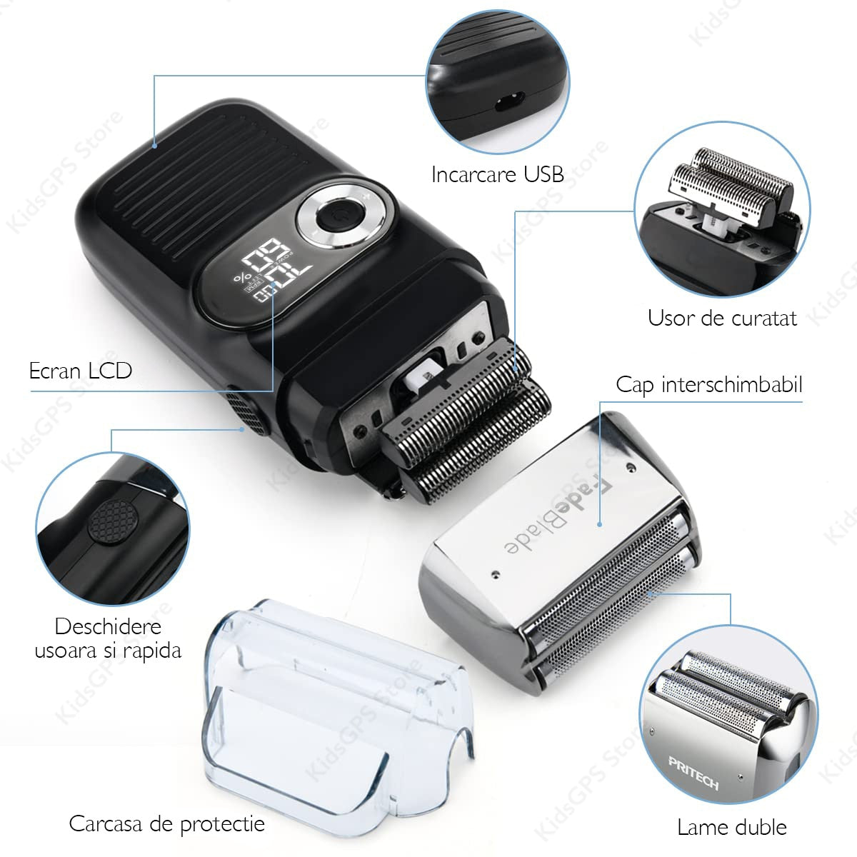 Aparat de ras electric FadeBlade® SH-7175