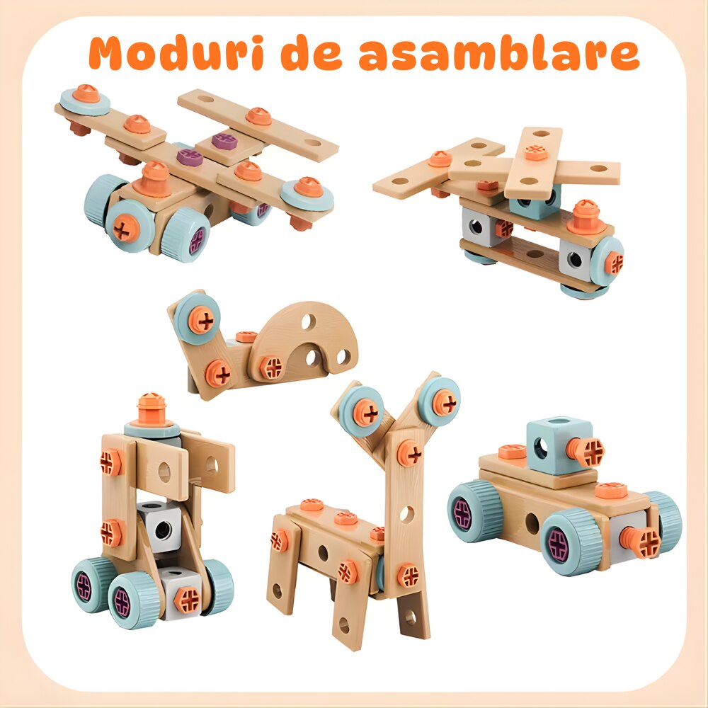Trusa de Scule Copii de Construit Kidprotect Builder First