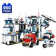 Set de Constructie cu Piese Tip Blocuri Constructie 950 Piese MiniBric The Police Station 4169