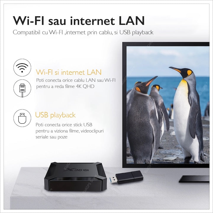 Mini PC TV Smart Box Runmus® X3 Pro Plus+ 3228A