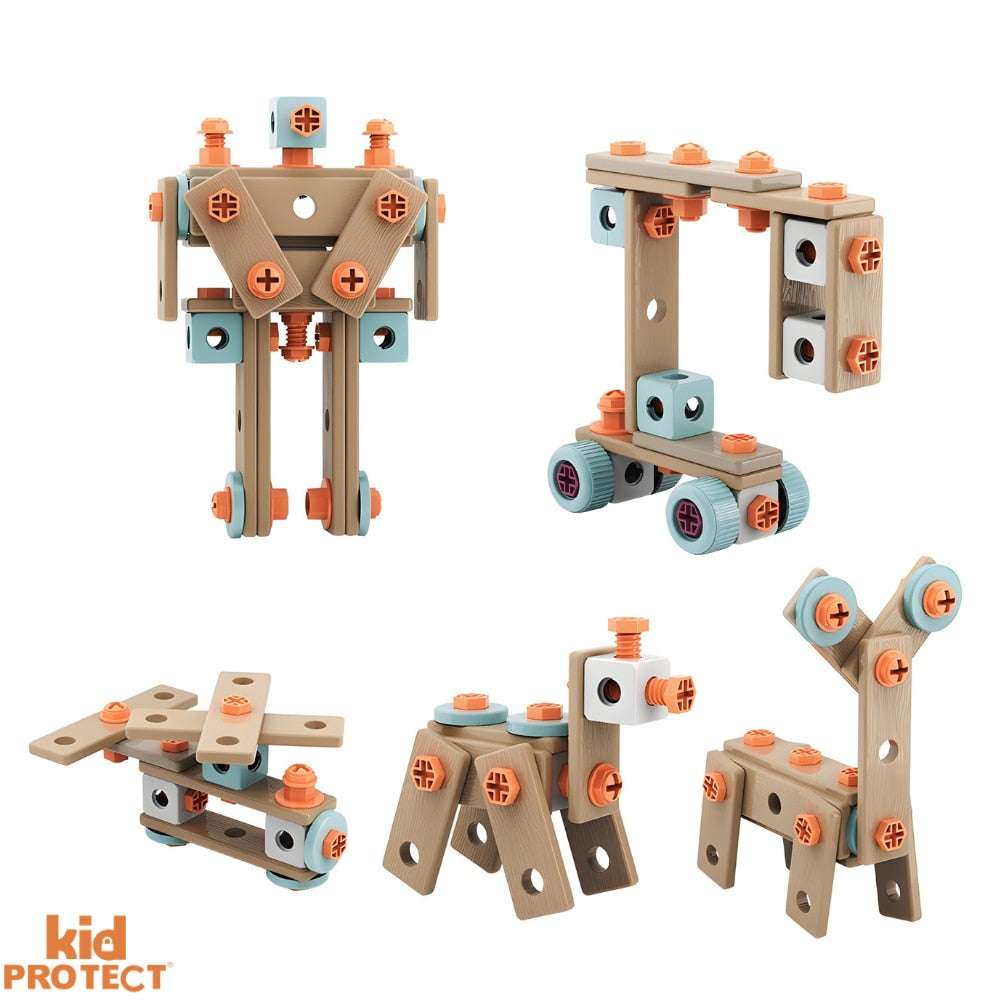 Trusa de Scule Copii de Construit Kidprotect Pro Construct