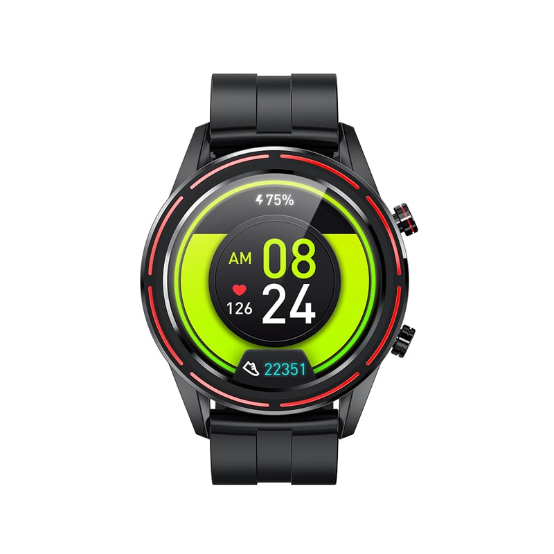 Ceas smartwatch TechONE™ KM02, Negru