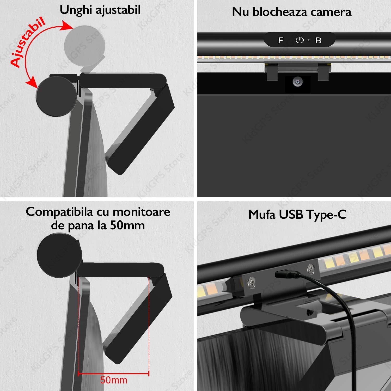 Lampa pentru monitor Huerler® iGlass Dual Pro