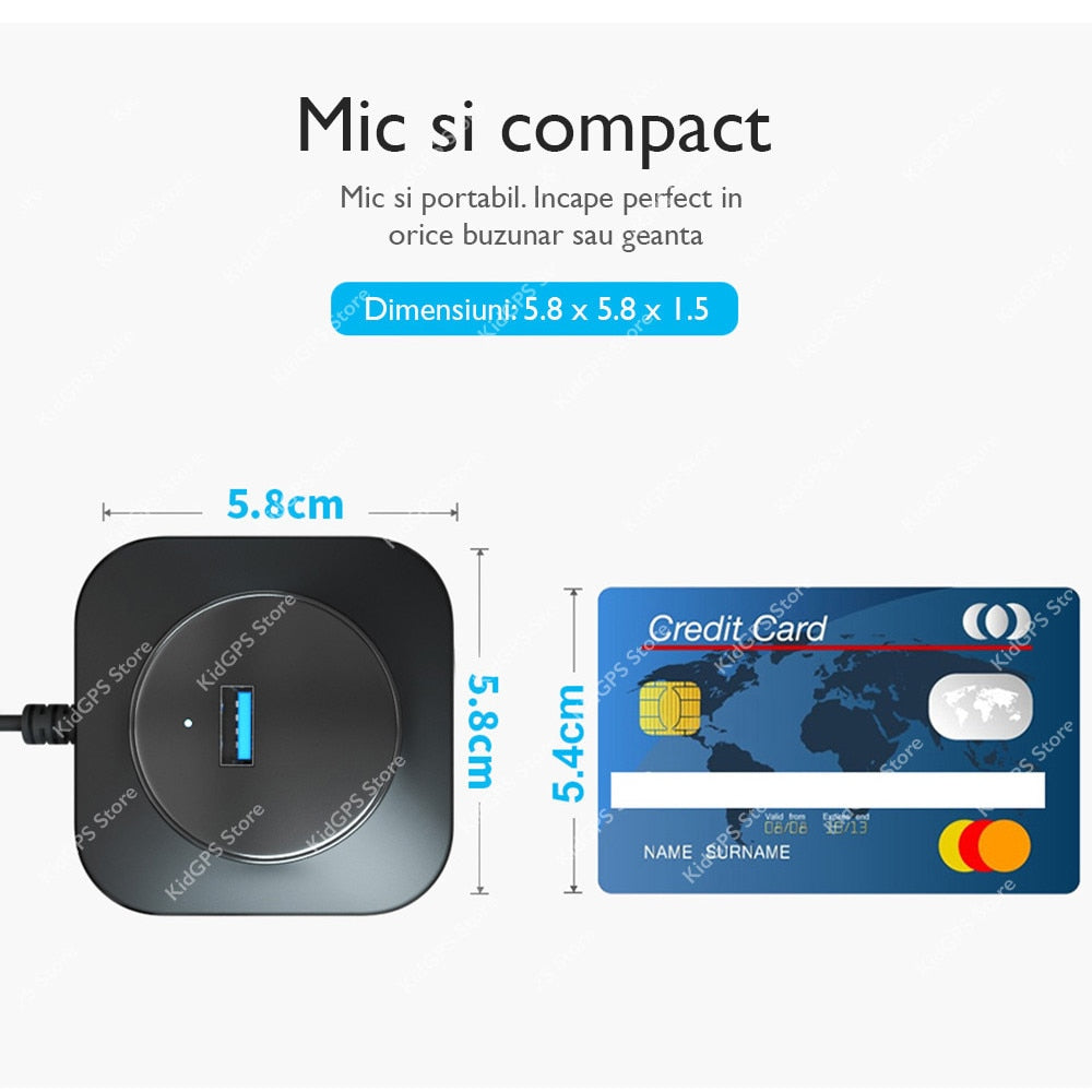 Hub USB Techone® Square4P