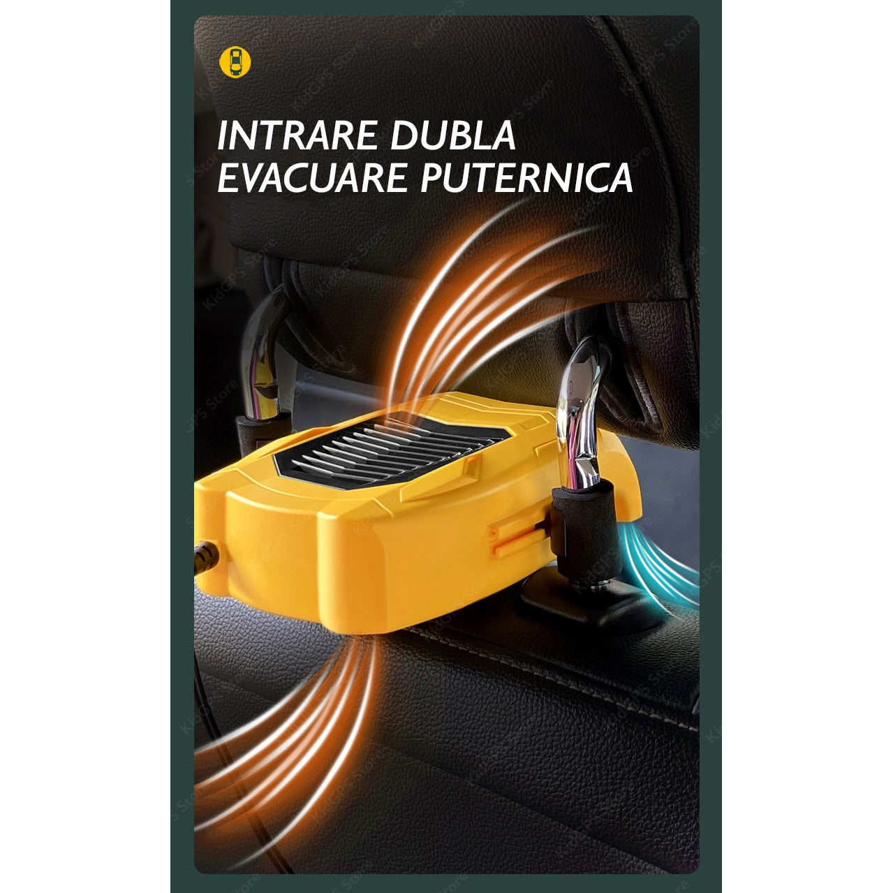 Ventilator auto pentru scaun Techone® Fan Master