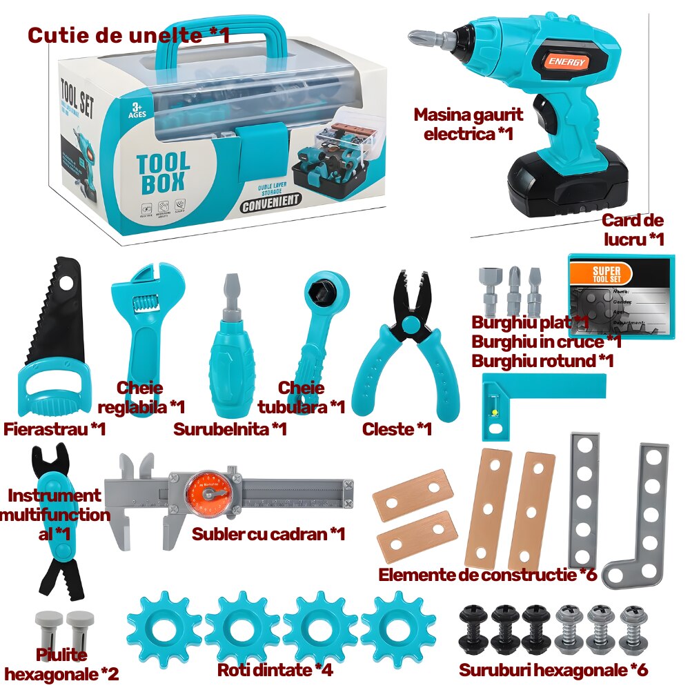 Trusa de Scule Copii Kidprotect Meister Kid